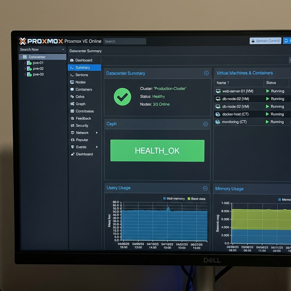 Proxmox Virtualization & Cluster Administration
